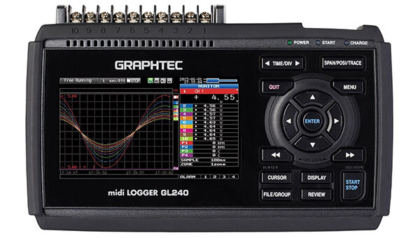 GL240 Data Logger 10 Channles | Graphtec Việt Nam 1